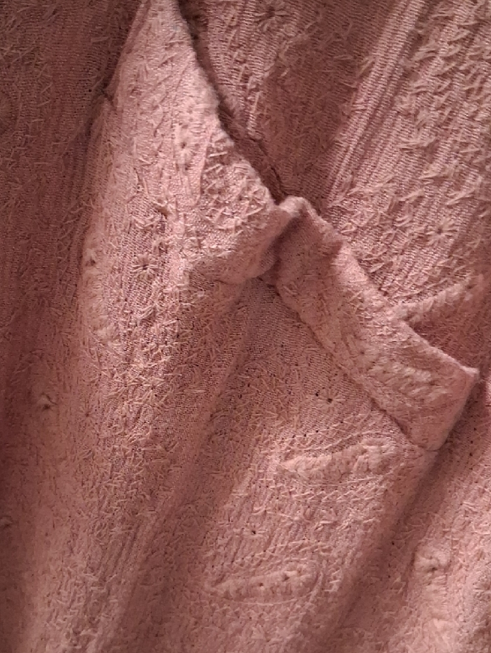 BB Dakota Dusty Rose Open-Front Long Duster - Picture 3 of 6